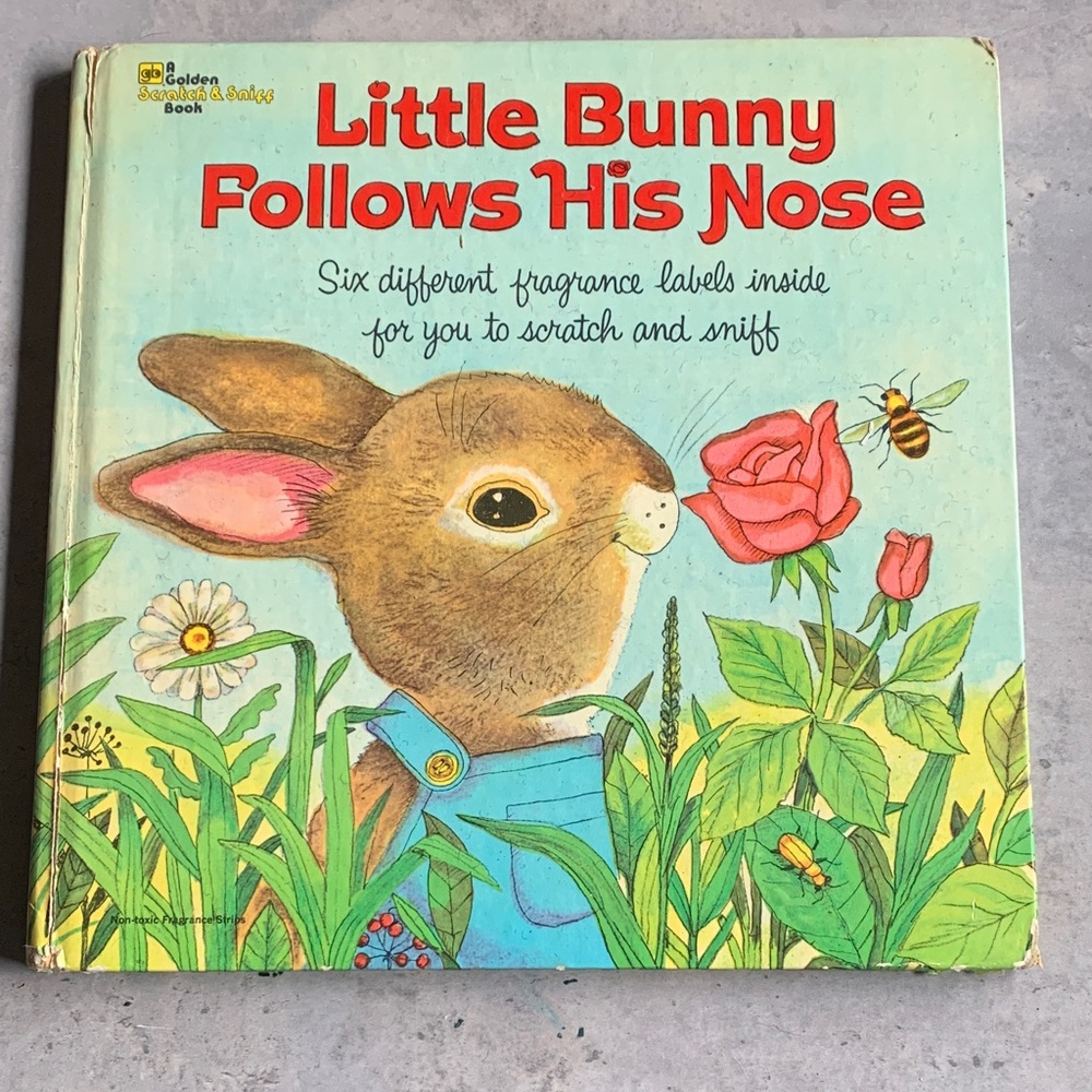 1971 copy of “Little Bunny Follows His Nose”